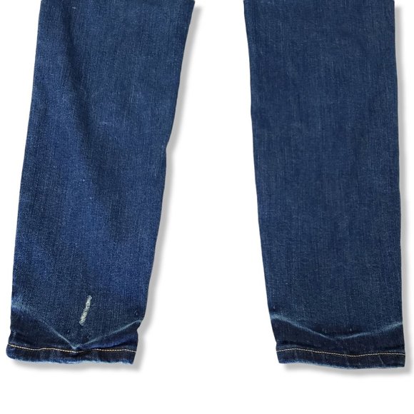 Sneak Peek High Rise Button Fly Skinny Blue Jeans Women's Size 11 / W30 - Picture 6 of 11